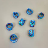 Solal Set of 8 Interchangeable Fabric Rings