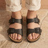 Elroy – Baby Boys’ Leather Buckle Sandals - 20 - S . Marine