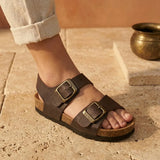 Elroy – Baby Boys’ Leather Buckle Sandals - 21 - S . Marine