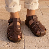 John – Baby Boys’ Hook-and-Loop Comfort Sandals - 20 - S . Marine