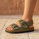 Sam – Baby Boys’ Hook-and-Loop Buckle Sandals - 21 - S . Marine