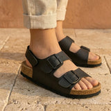 Sam – Baby Boys’ Hook-and-Loop Buckle Sandals - 22 - Beige